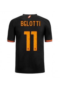 AS Roma Andrea Belotti #11 Jalkapallovaatteet Kolmaspaita 2023-24 Lyhythihainen